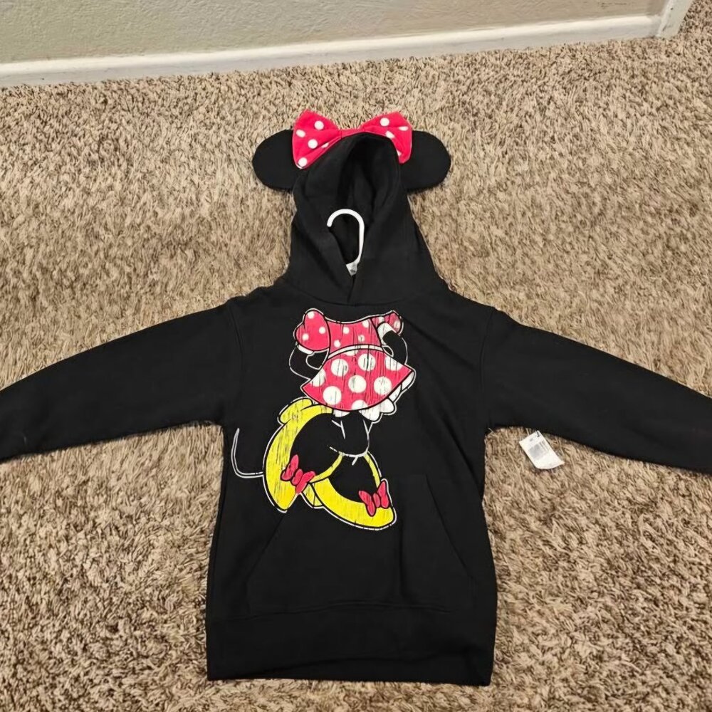 Girls Minnie sweatshirt size S